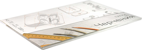 Папка для черчения Феникс+ Чертеж наушников / 70495