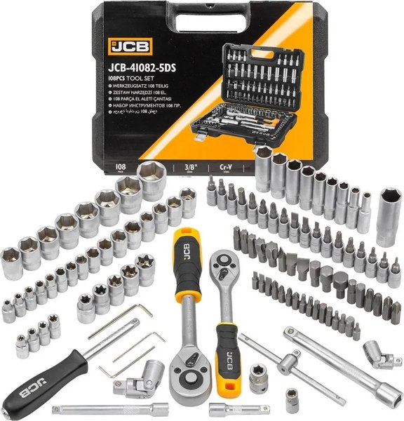 Универсальный набор инструментов JCB 41082-5DS - фото