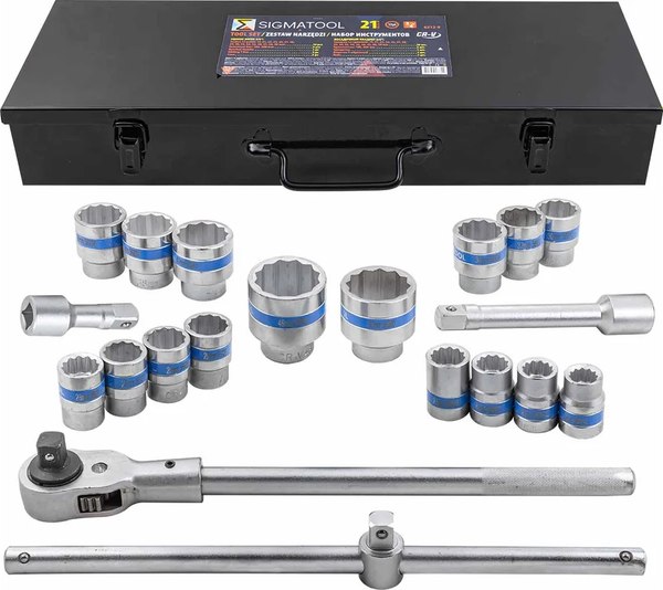 Универсальный набор инструментов Sigmatool 6212-9 - фото