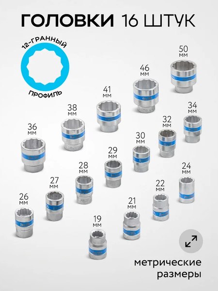 Универсальный набор инструментов Sigmatool 6212-9
