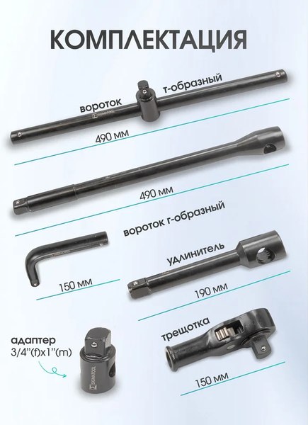 Универсальный набор инструментов Sigmatool 68262-5MPB