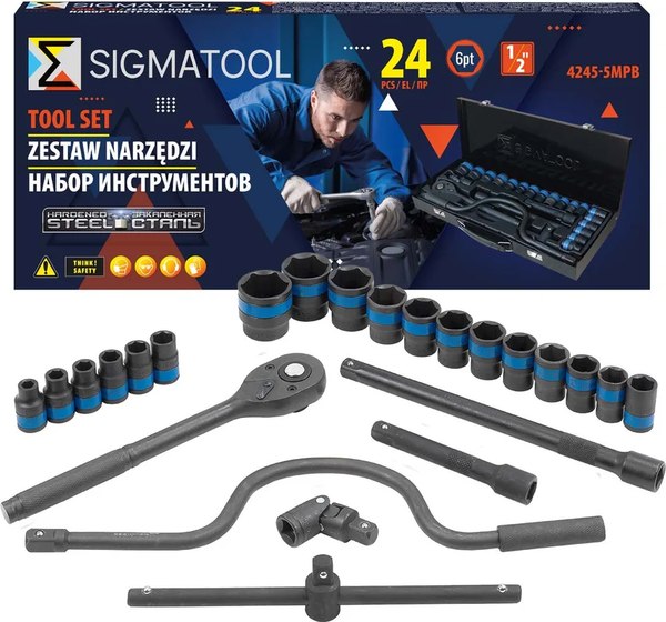 Универсальный набор инструментов Sigmatool 4245-5MPB - фото