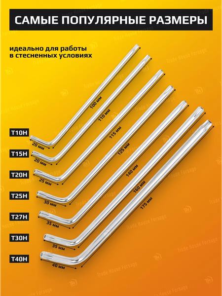 Набор ключей JCB JCB-5071TXL