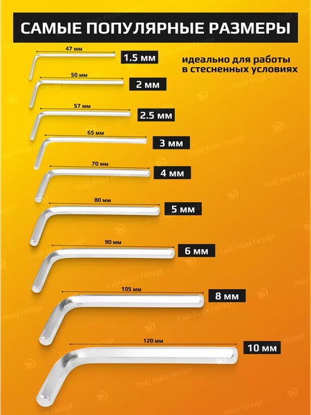 Набор ключей JCB 5093