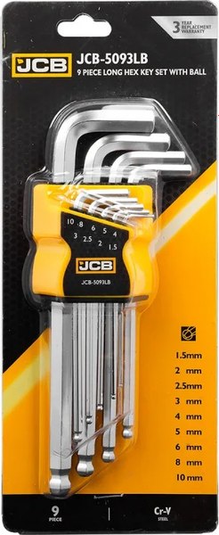 Набор ключей JCB 5093LB