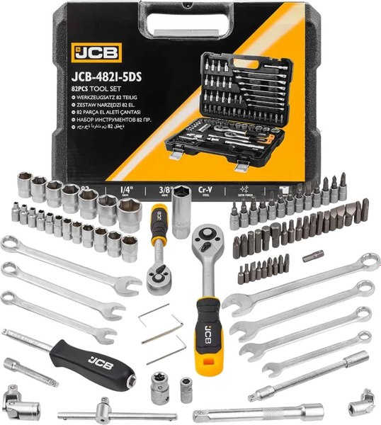 Универсальный набор инструментов JCB 4821-5DS - фото