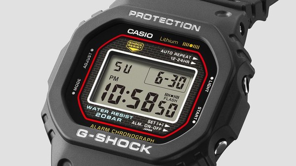 Часы наручные мужские Casio DW-5000R-1A