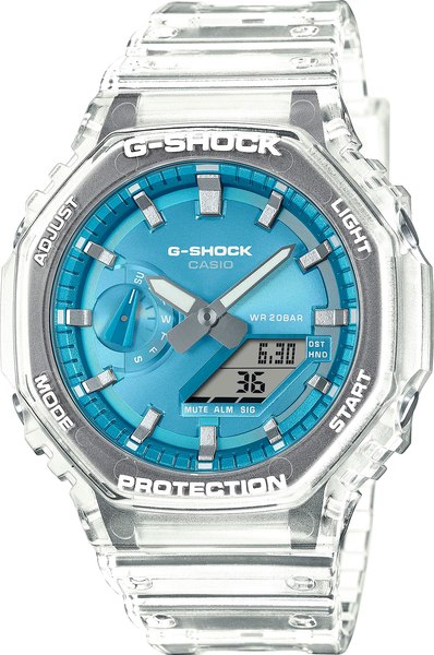 Часы наручные мужские Casio GA-2100BM-7A2 - фото