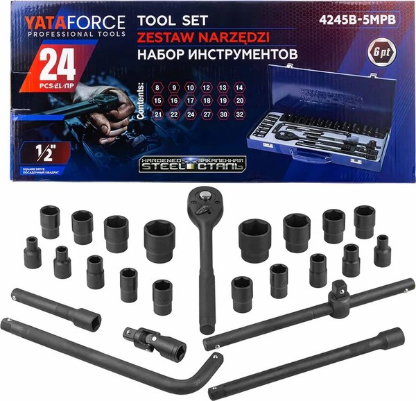 Универсальный набор инструментов Yataforce YF-4245B-5MPB - фото