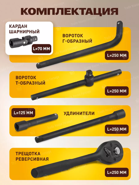 Универсальный набор инструментов Forstime FT-4245B-5MPB