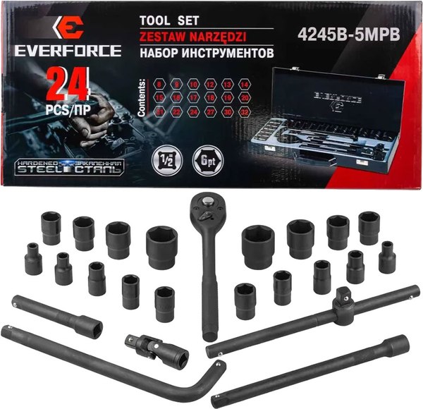Универсальный набор инструментов Everforce EF-4245B-5MPB  - фото