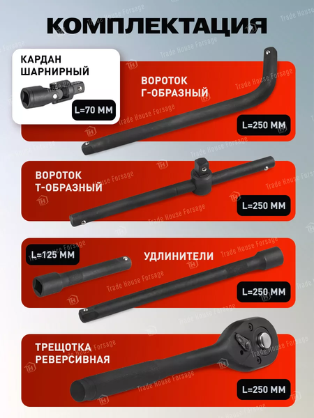 Универсальный набор инструментов Everforce EF-4245B-5MPB 