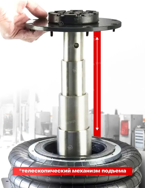 Подкатной домкрат RockForce 60 089 / RF-TRA1812 MST