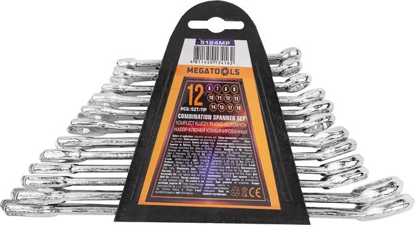 Набор ключей Megatools MT-5124MP  - фото