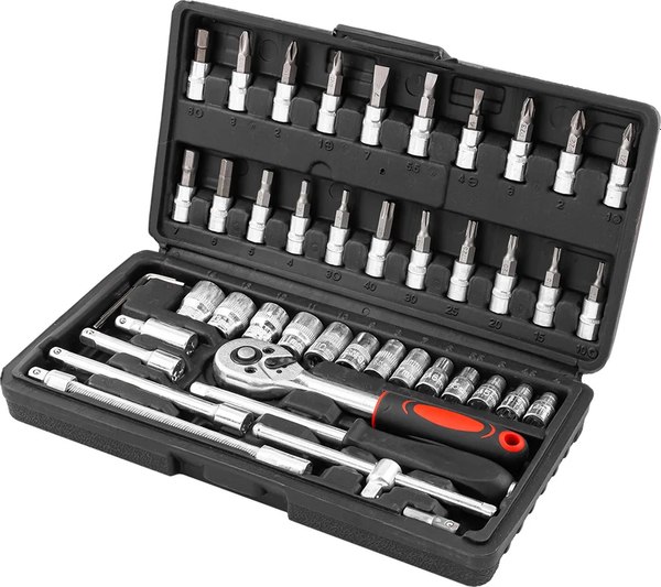 Универсальный набор инструментов KingTul KT-2462-46