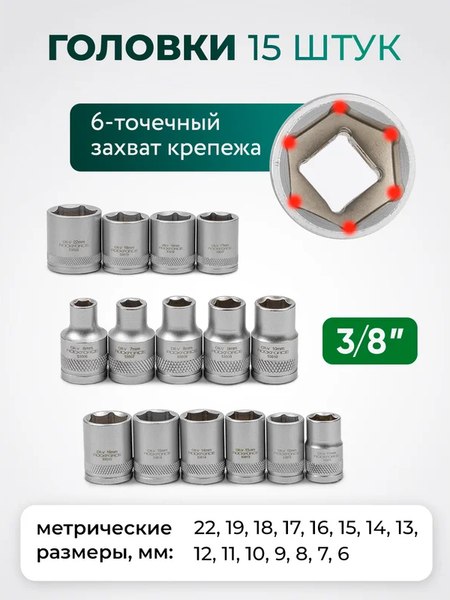 Универсальный набор инструментов RockForce RF-3202-5 