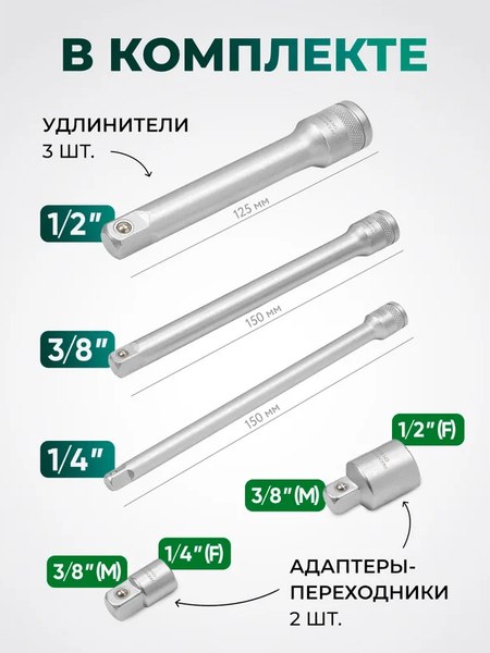 Универсальный набор инструментов RockForce RF-3202-5 