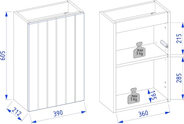 Тумба с умывальником Lauter Amelia 40 (пудрово-розовый п/мат)
