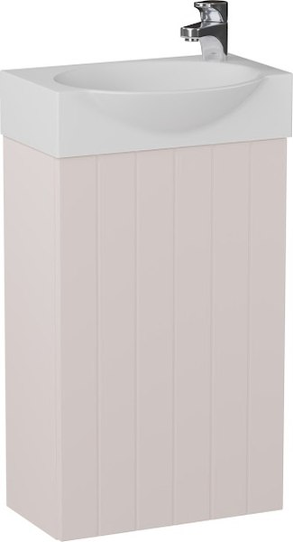 Тумба с умывальником Lauter Из искусственного мрамора Amelia 40 - фото