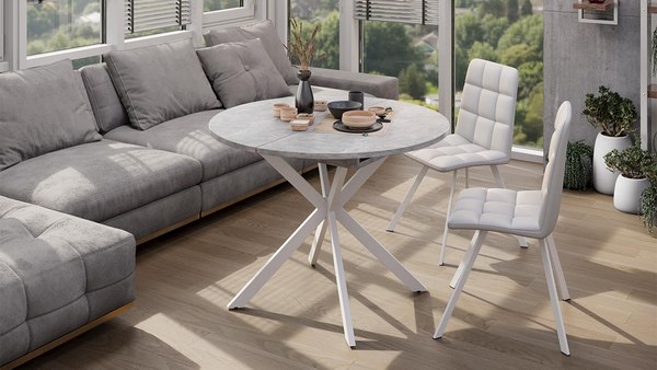 Обеденный стол ТриЯ Мэдисон раздвижной Тип 1