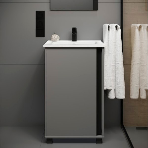 Тумба с умывальником Lauter Nika 49