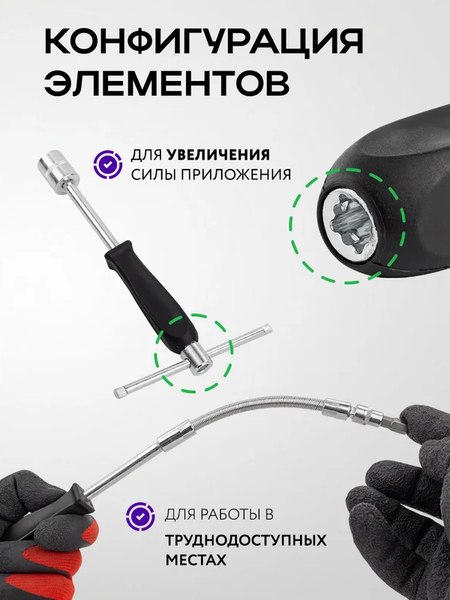 Универсальный набор инструментов Помощник 2462-46