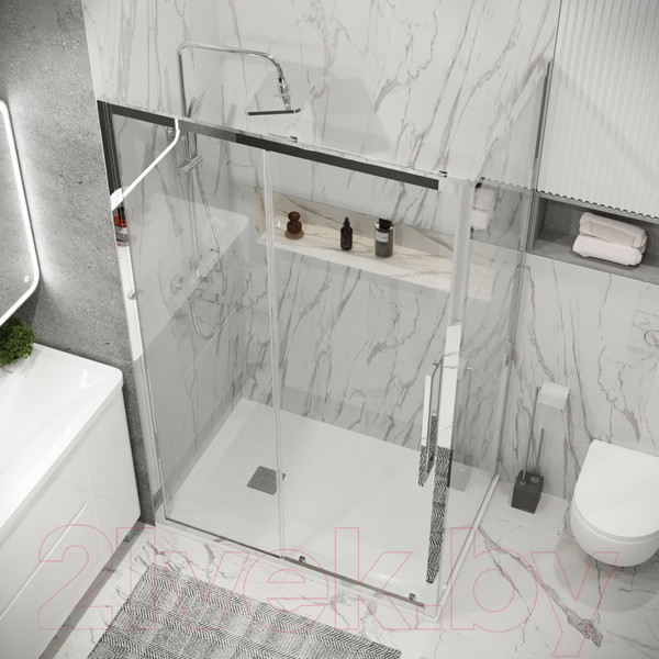 Душевой уголок Grossman Cosmo 120х100х195 / 120.K33.02.1210.10.00