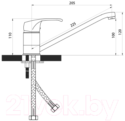 Смеситель Славен Р21