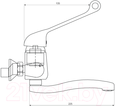 Смеситель Славен Х24
