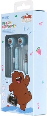 Наушники Miniso We Bare Bears Seaside Music Festival 5968