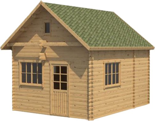 Дачный дом ДомБелКом ДС-2 4.0x5.0 - фото