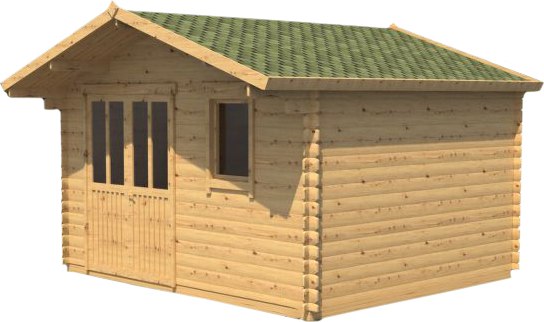 Дачный дом ДомБелКом ДС-11 4.1x4.1 - фото