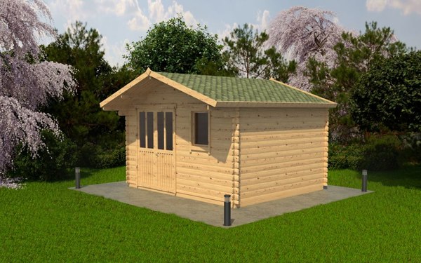 Дачный дом ДомБелКом ДС-11 4.1x4.1