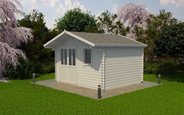 Дачный дом ДомБелКом ДС-11 4.1x4.1