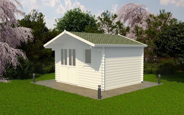 Дачный дом ДомБелКом ДС-11 4.1x4.1