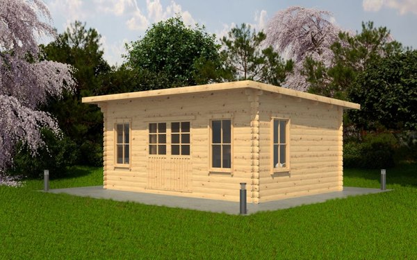 Дачный дом ДомБелКом ДС-14 5.0x4.0