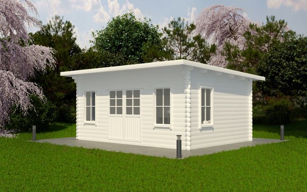 Дачный дом ДомБелКом ДС-14 5.0x4.0