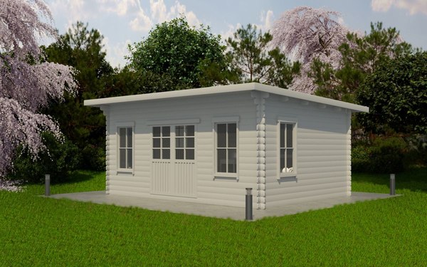 Дачный дом ДомБелКом ДС-14 5.0x4.0