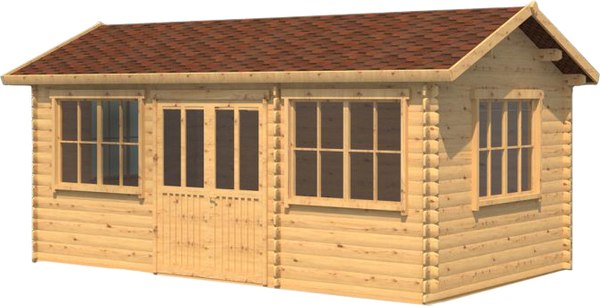 Дачный дом ДомБелКом ДС-16 3.0x6.0 - фото