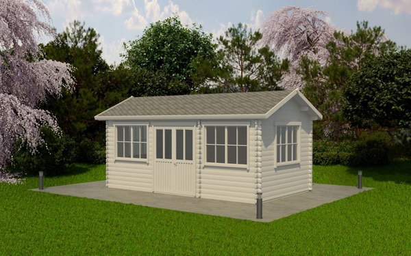 Дачный дом ДомБелКом ДС-16 3.0x6.0