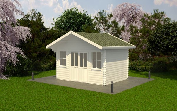 Дачный дом ДомБелКом ДС-17 4.0x3.0