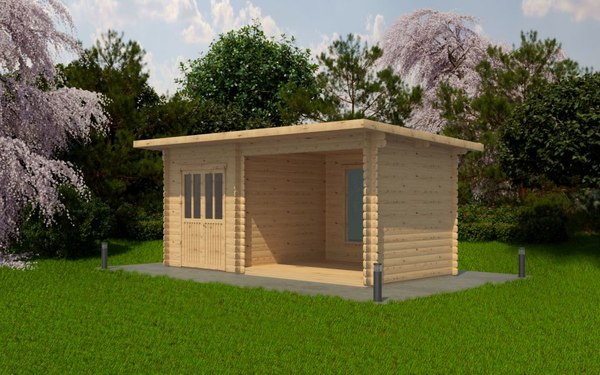 Дачный дом ДомБелКом ДС-22 2.7x5.8