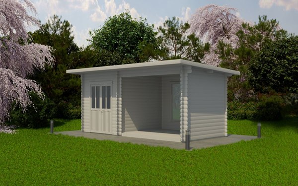 Дачный дом ДомБелКом ДС-22 2.7x5.8