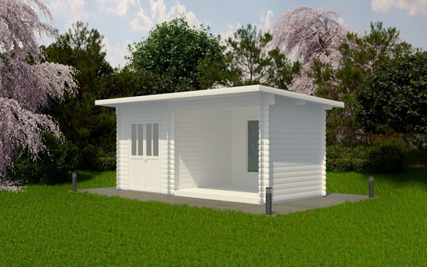 Дачный дом ДомБелКом ДС-22 2.7x5.8