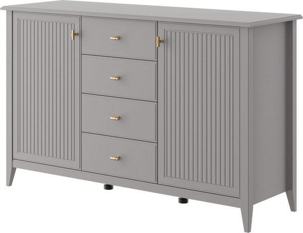 Тумба Bravo Мебель Никеа 4 ящика / 2 двери - фото