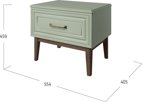 Прикроватная тумба Bravo Мебель Гориция