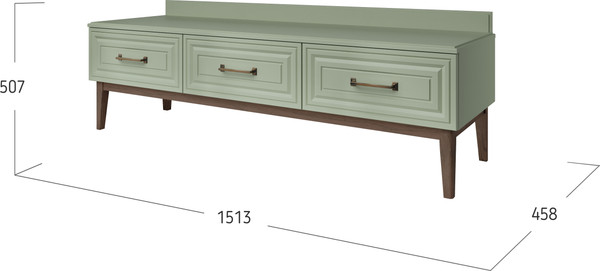 Тумба Bravo Мебель Гориция ТВ