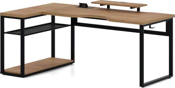 Компьютерный стол Millwood угловой Каир с полкой 200х120х93