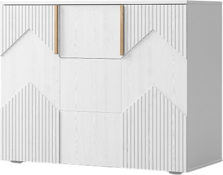 Тумба Мебель-КМК 2Д3Я Оливия КМК 0971.2 - фото