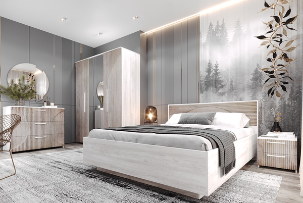 Комплект мебели для спальни Мебель-КМК Монтале 1 КМК 1036 - фото